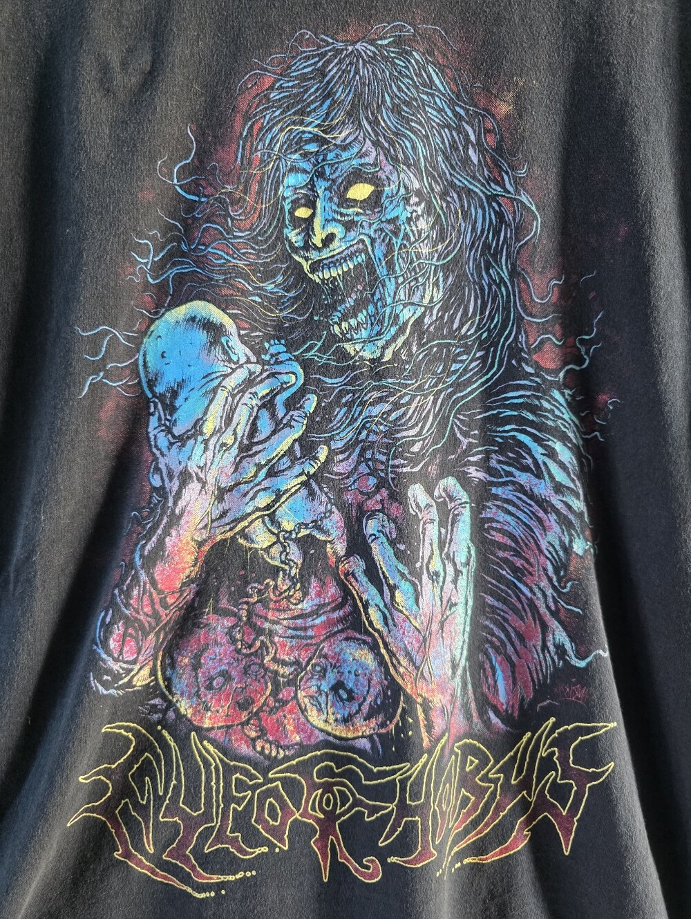 Eye Of Horus Death Metal Band T Shirt Black - Picture 2 of 5